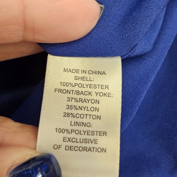 CeCe by Cynthia Steffe Blue Shift Dress - Picture 14 of 14